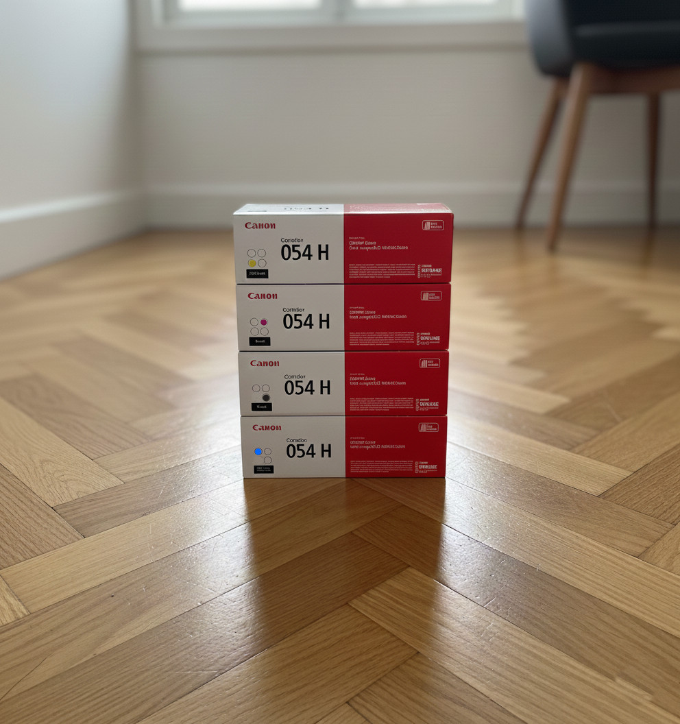 Genuine Canon 054H CMYK 4 Color Toner Set | LBP622/623/MF641/642/644 |New Sealed