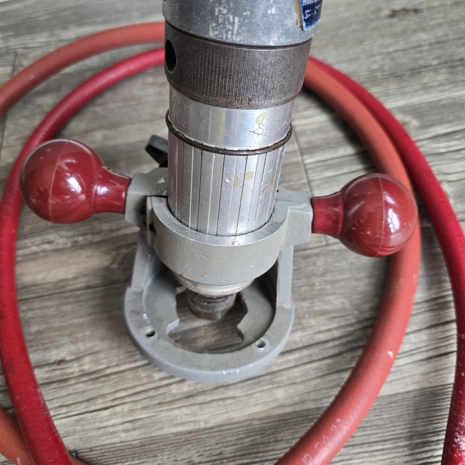 Sioux Tools 1982 Twist Throttle Router 1.5hp/20,000 RPM | Pneumatic Shop Owned