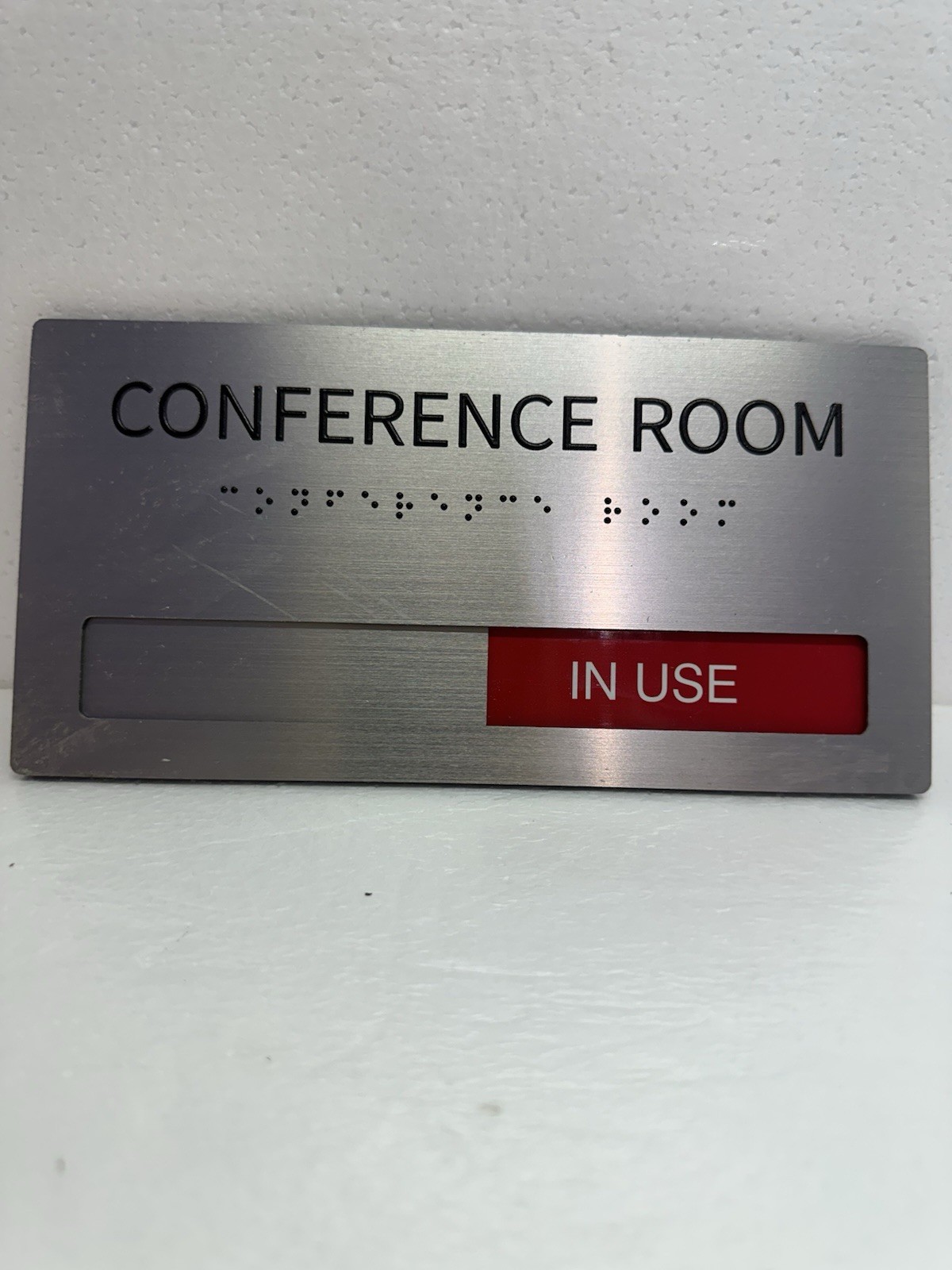 Office Door Signs Do Not Disturb, in Use/Available Slider Sign for Home Office