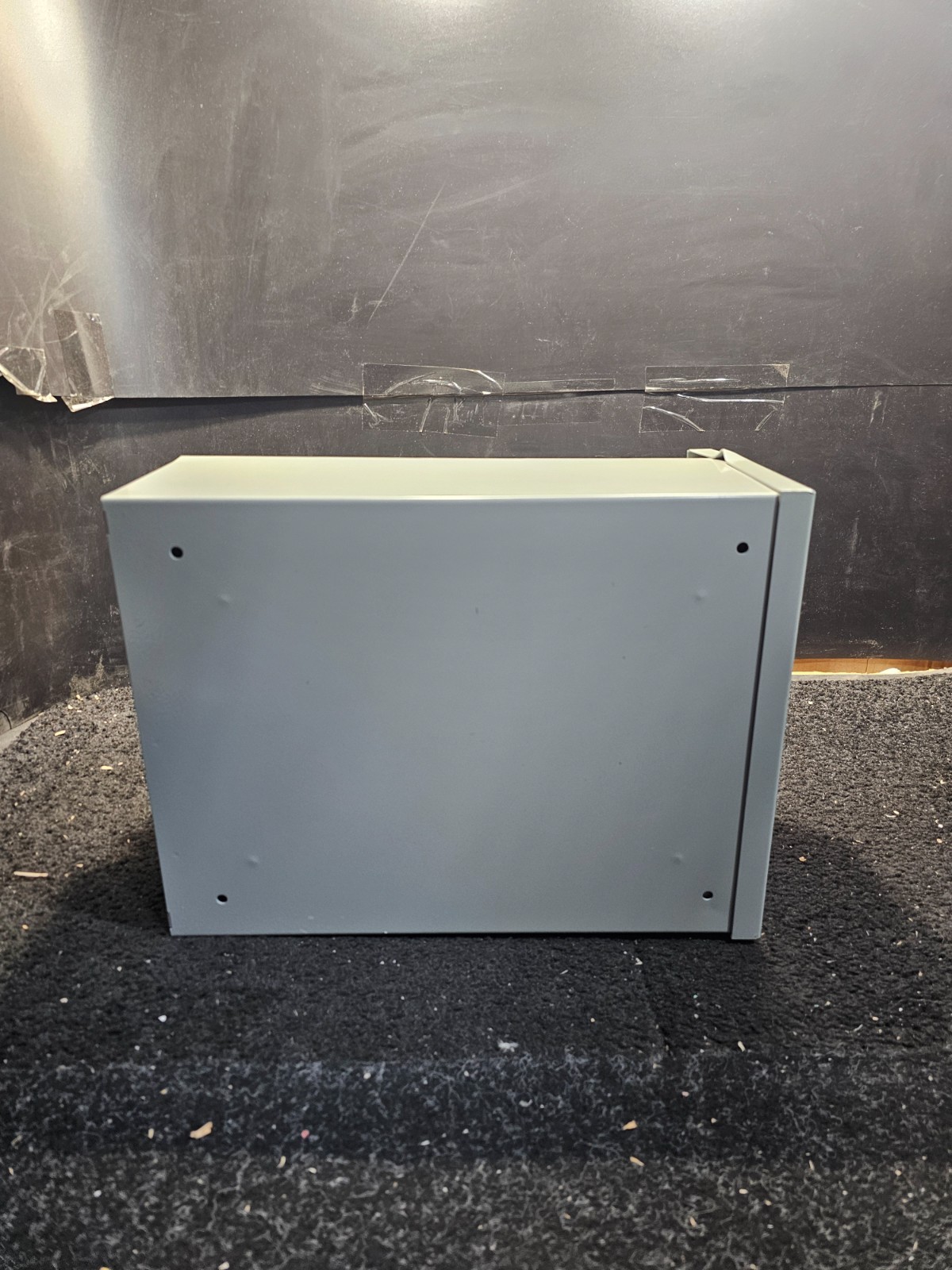 Saginaw SCE-16R1206LP Enclosure, Nema 3R, 16X12X6, Hinged Cover, Gray