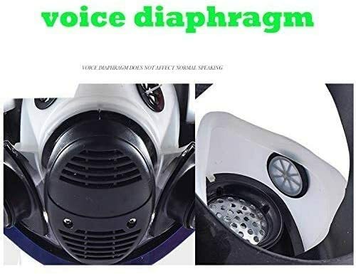 Facepiece Reusable Respirator Full Face Gas Mask For Painting Spraying 6800 6000