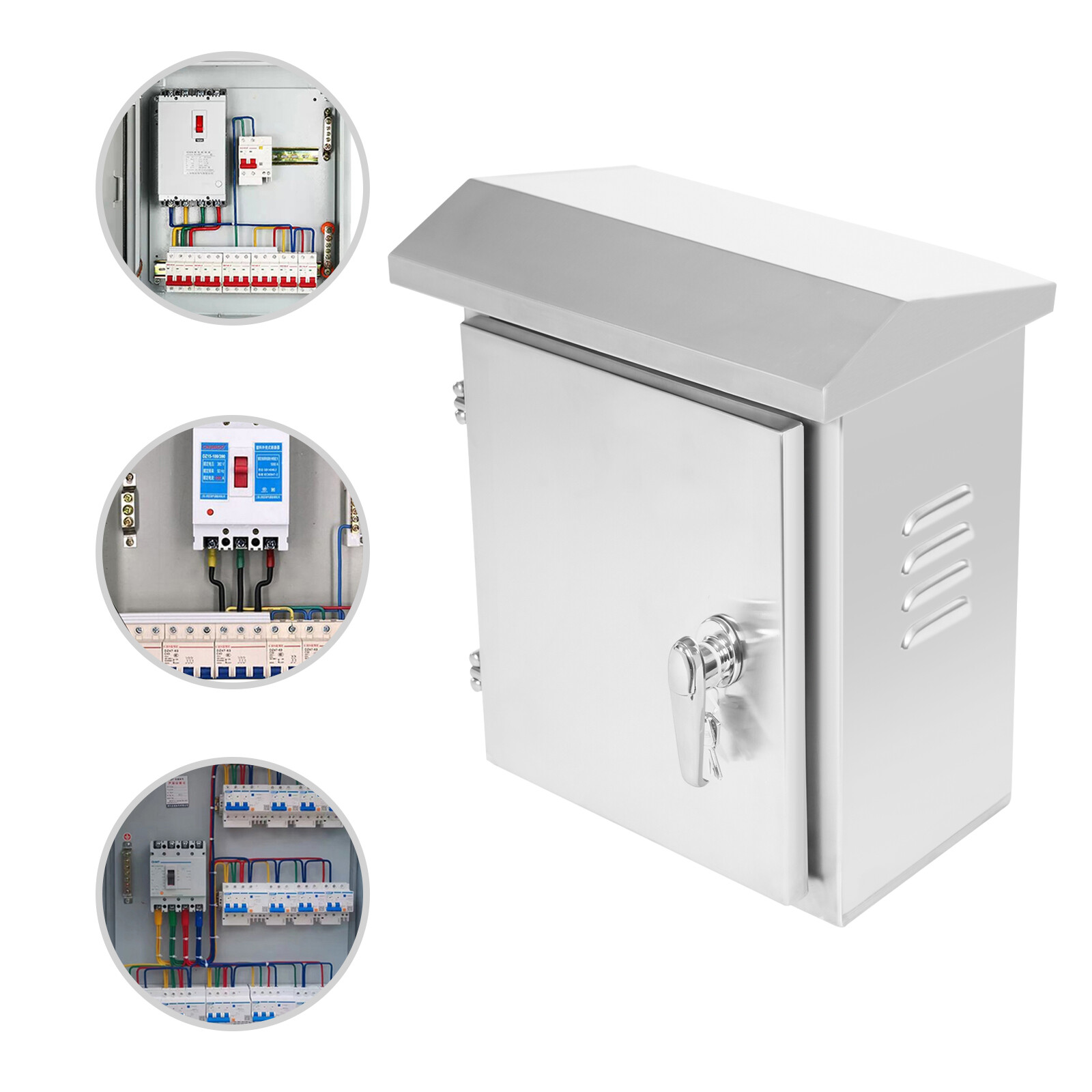 Stainless Steel Electrical Box 17 x 14 x10 in Outdoor Electrical Enclosure Box