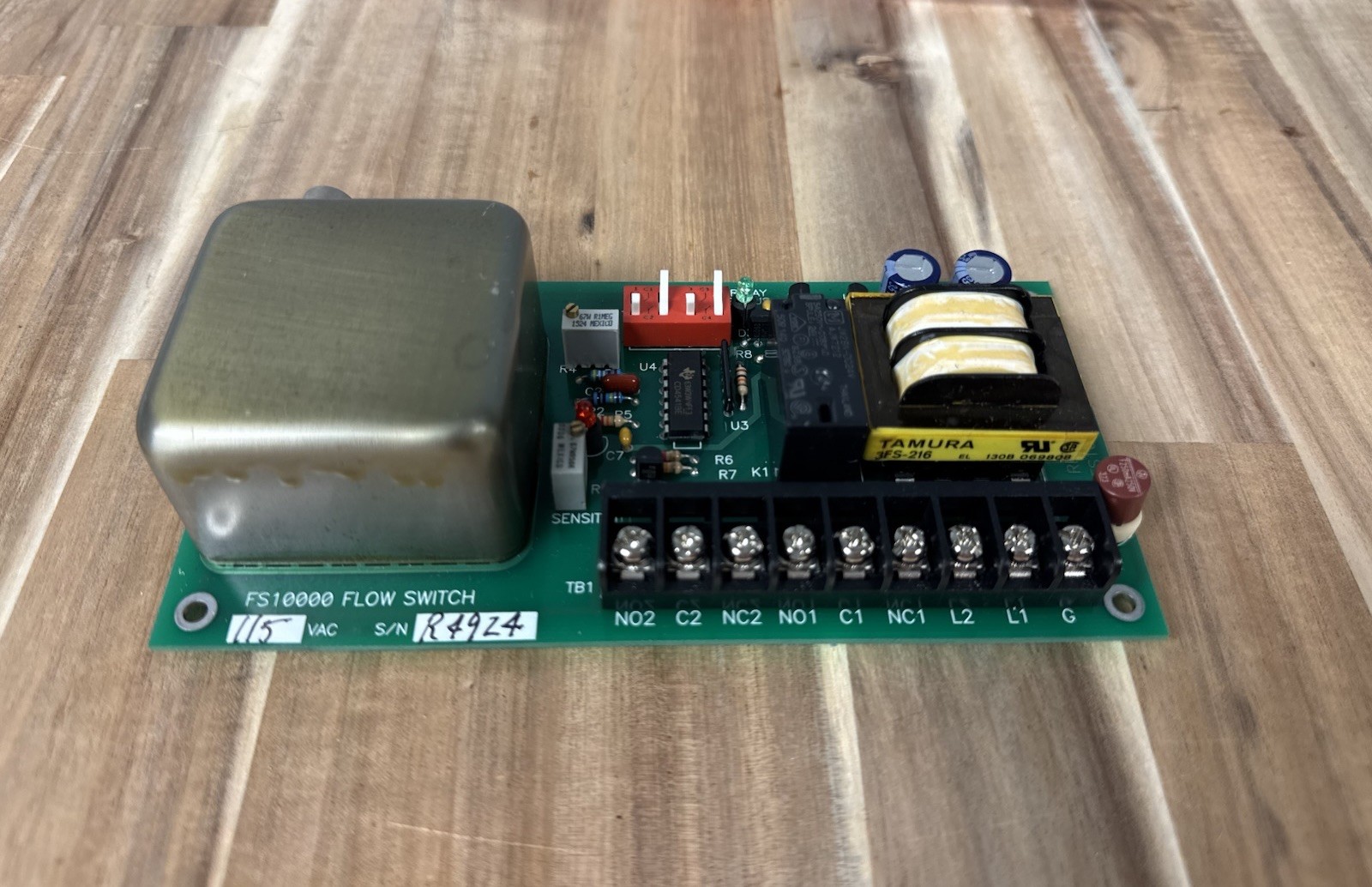 NEW-FS 10000 Flow Switch With Time Delay 115VAC