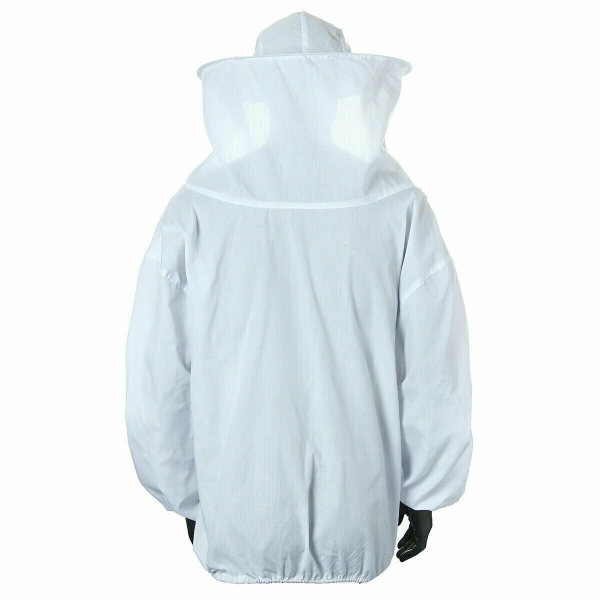Beekeeping Protective Jacket Veil Suit + Beekeeping Long Sleeve Gloves Set USA
