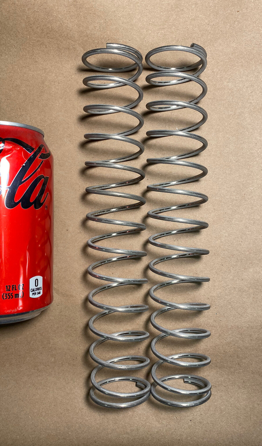 .125” wire compression spring lot of 2