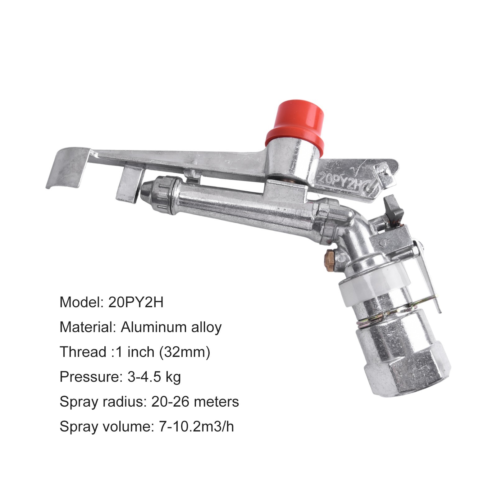 Long Service Life 1 Inch Garden Sprinkler Suitable for Dust Suppression