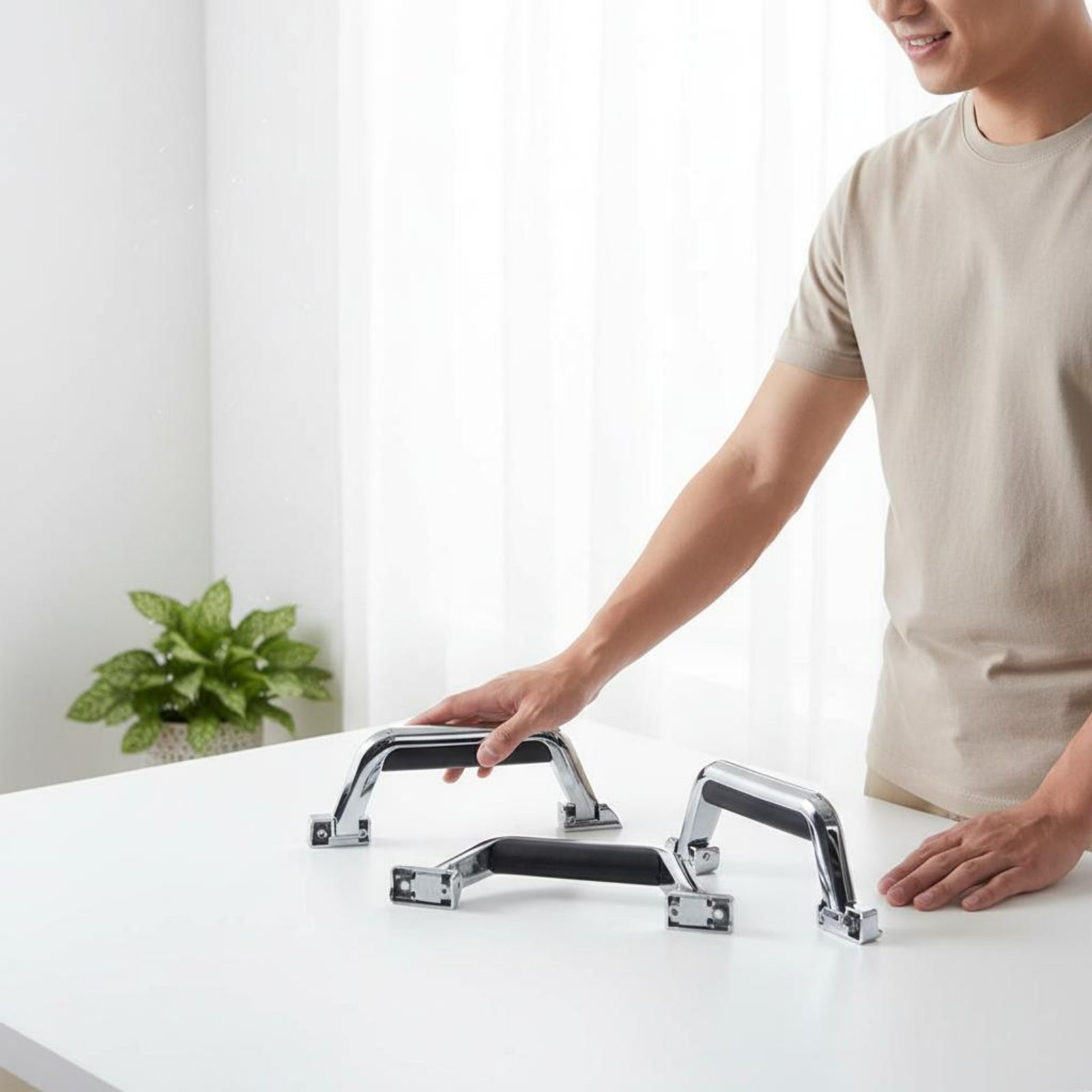 Baggage Handle Replacement Long-Lasting Luggage Carrying Handle Ergonomic Grip