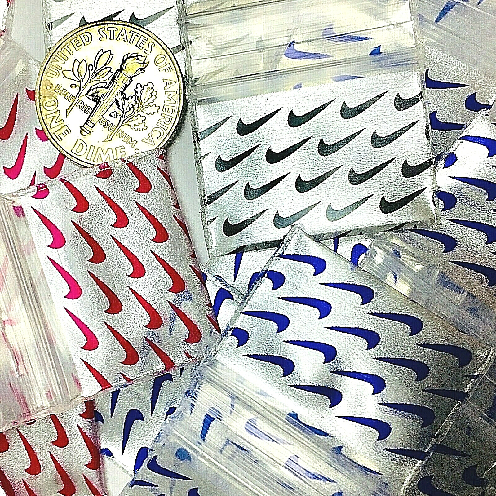 BaggiesSince1987 – 1034 Design Zip Bags 1000PCS Metallic 25 DSN MIX, READ DETAIL