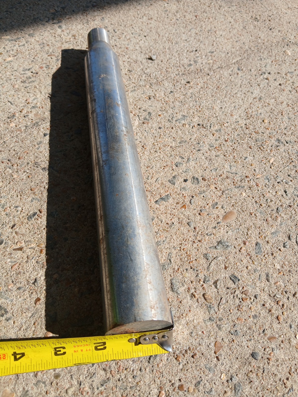 Stainless Steel Round Rod Bearing Shaft 1.625 (1-5/8 inch) x 15 inches