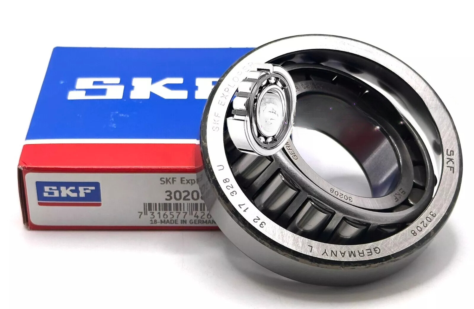 SKF 30208 TAPERED ROLLER BEARING 40x80x19.75 mm NEW