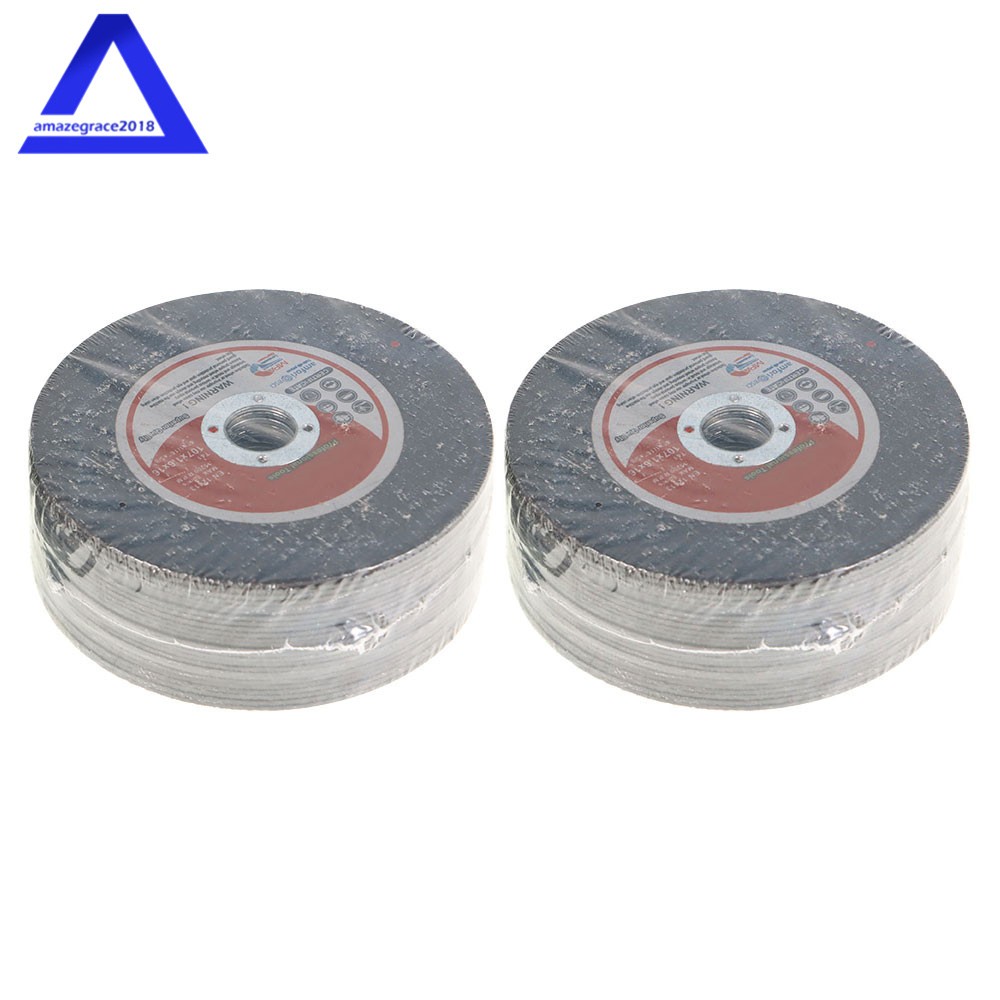 50 Pcs 4″ × 1/16″ × 5/8″ Cut-off Wheel – Metal and Stainless Steel Cutting Discs