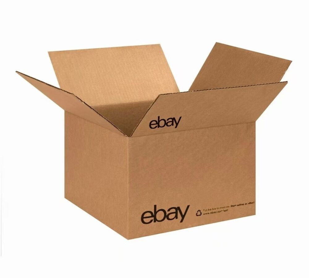 100pcs pack 8″ x 8″ x 8″ Shipping Packing corrugated cardboard boxes color logo