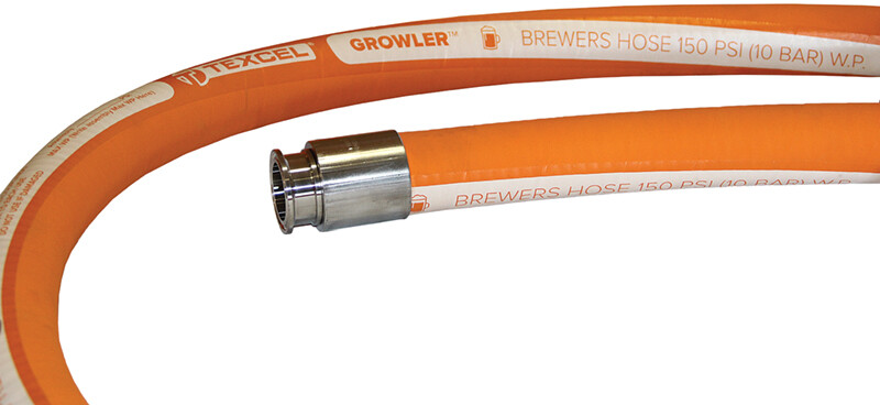 2″ Texcel GROWLER Series Brewery Hose – 10 ft – FDA Approved