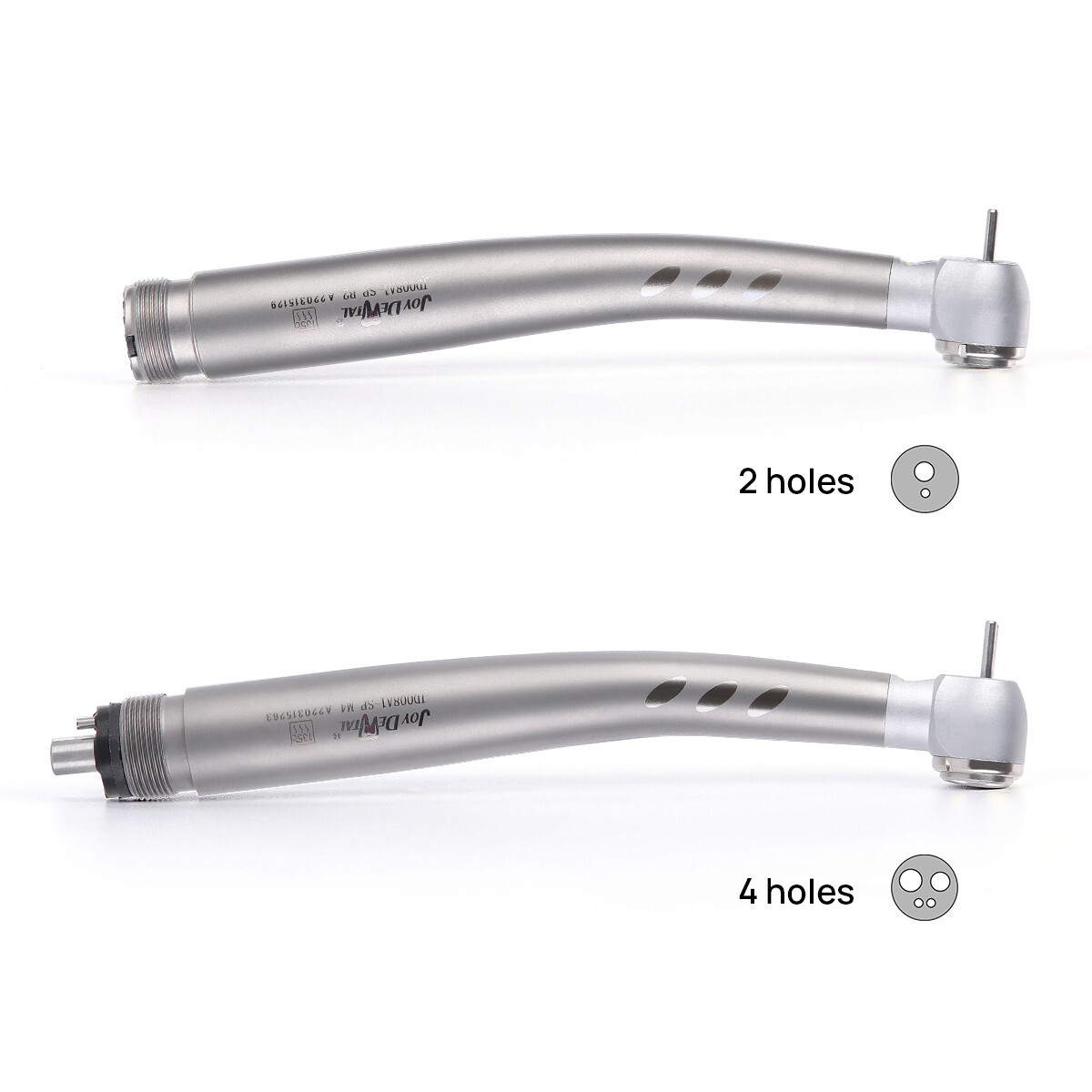 LED High Speed 4 Spray E-generator Handpiece Ceramic Push Button Stainless Body