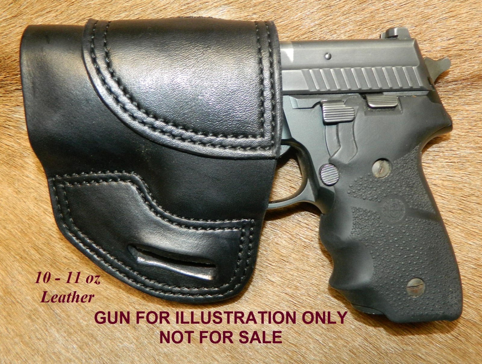 Gary C’s Avenger “XH” OWB Left Hand HOLSTER Sig Sauer P229 Heavy Leather