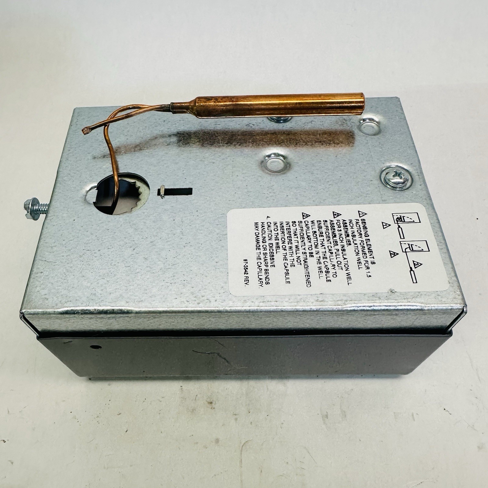 RESIDEO L8148E1299 High Limit Aquastat Relay With SPST Switching Action