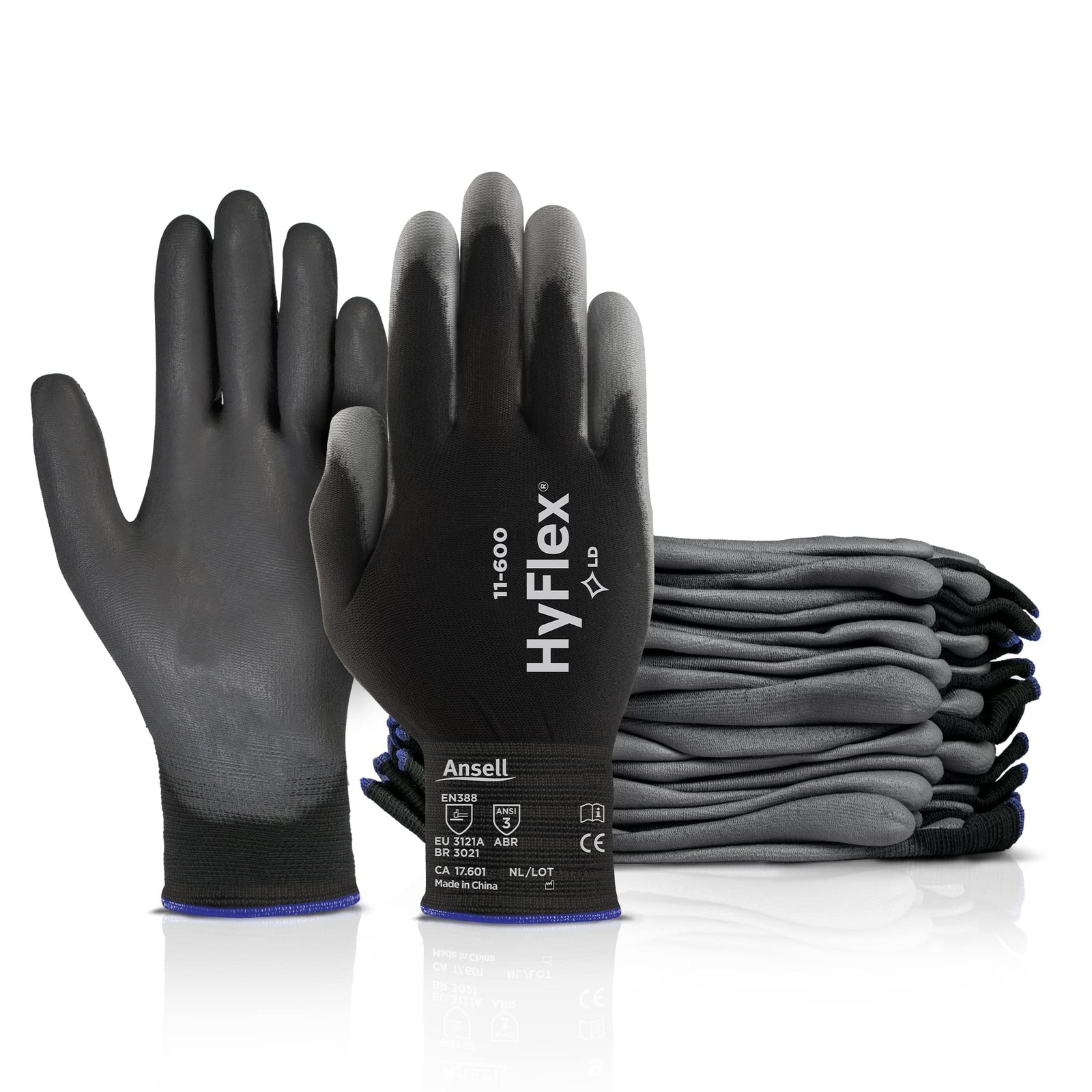 11-600 Multi-Purpose Light Duty Industrial Gloves w/ Palm Coating for Metal F…
