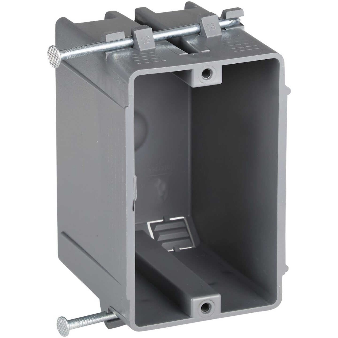 1 Gang New Work Electrical Nail Outlet Box Remodel Junction Box 18cu In Recept