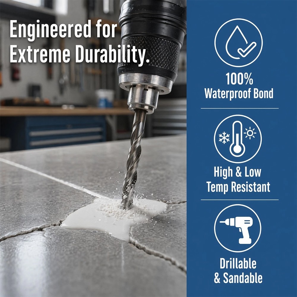 Steel Reinforced Epoxy Putty-Epoxy Putty Fast Repair Clay,Waterproof Heat-Resist