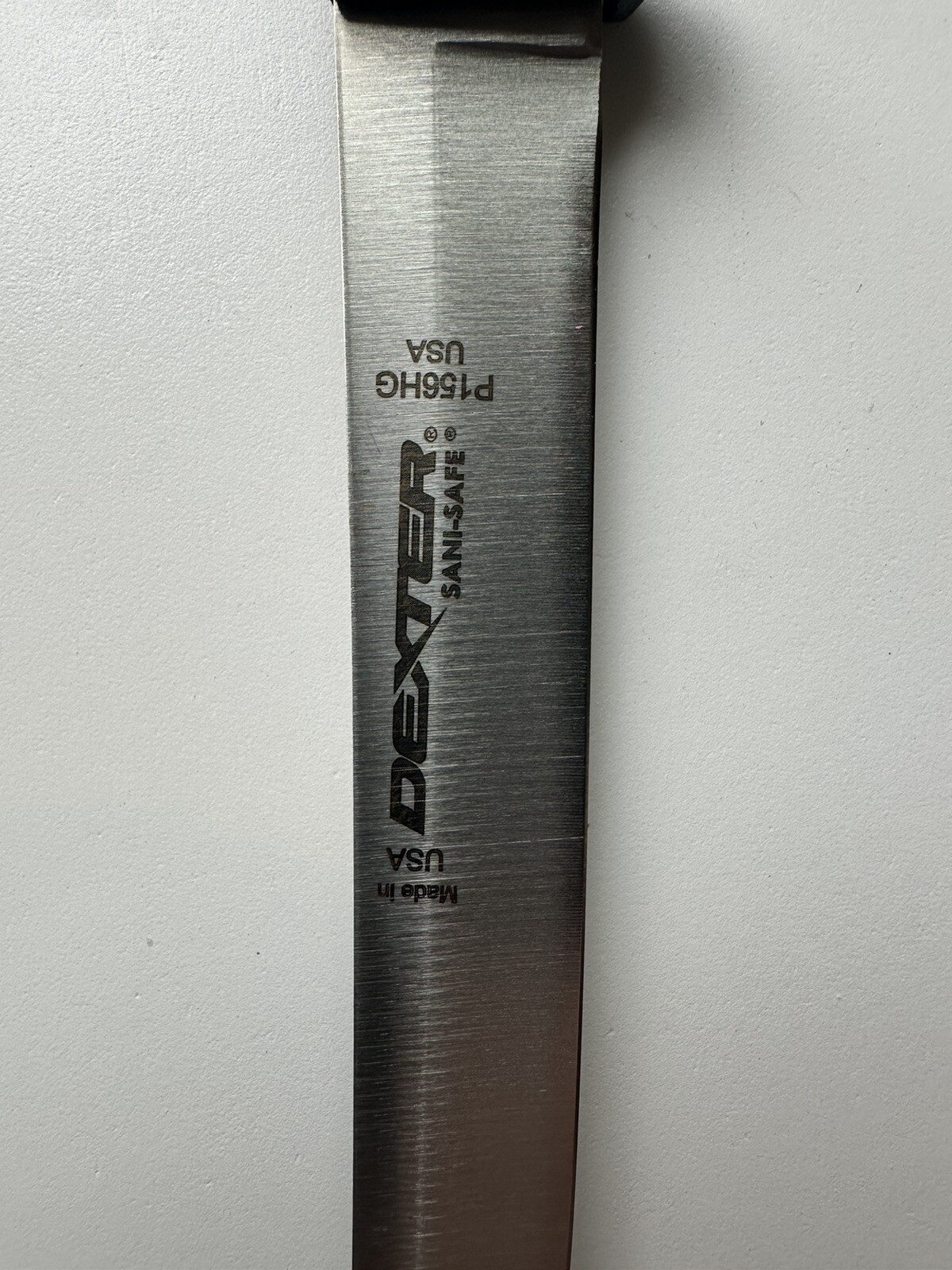 6-IN BONING KNIFE~DEXTER RUSSELL W/SofGrip black rubber handle P156HG