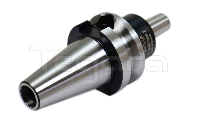 Tegara BT30 V-Flange Drill Chuck Adapter 2JT 45mm TIR .0002″ Taiwan New P[