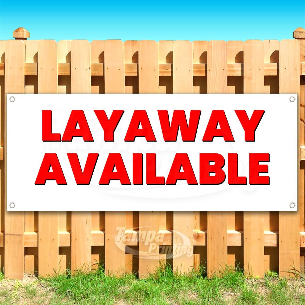 LAWAWAY AVAILABLE Advertising Financing Vinyl Banner Flag Sign USA SB10723