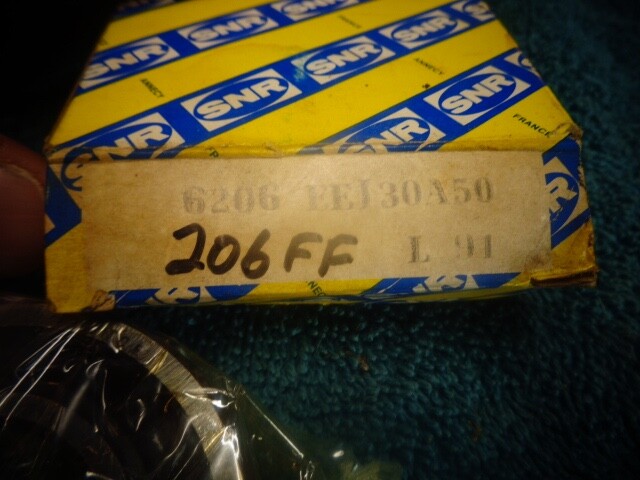 6206-2RS Rubber Seal Ball Bearing 30x62x16 6206 2RS 6206RS