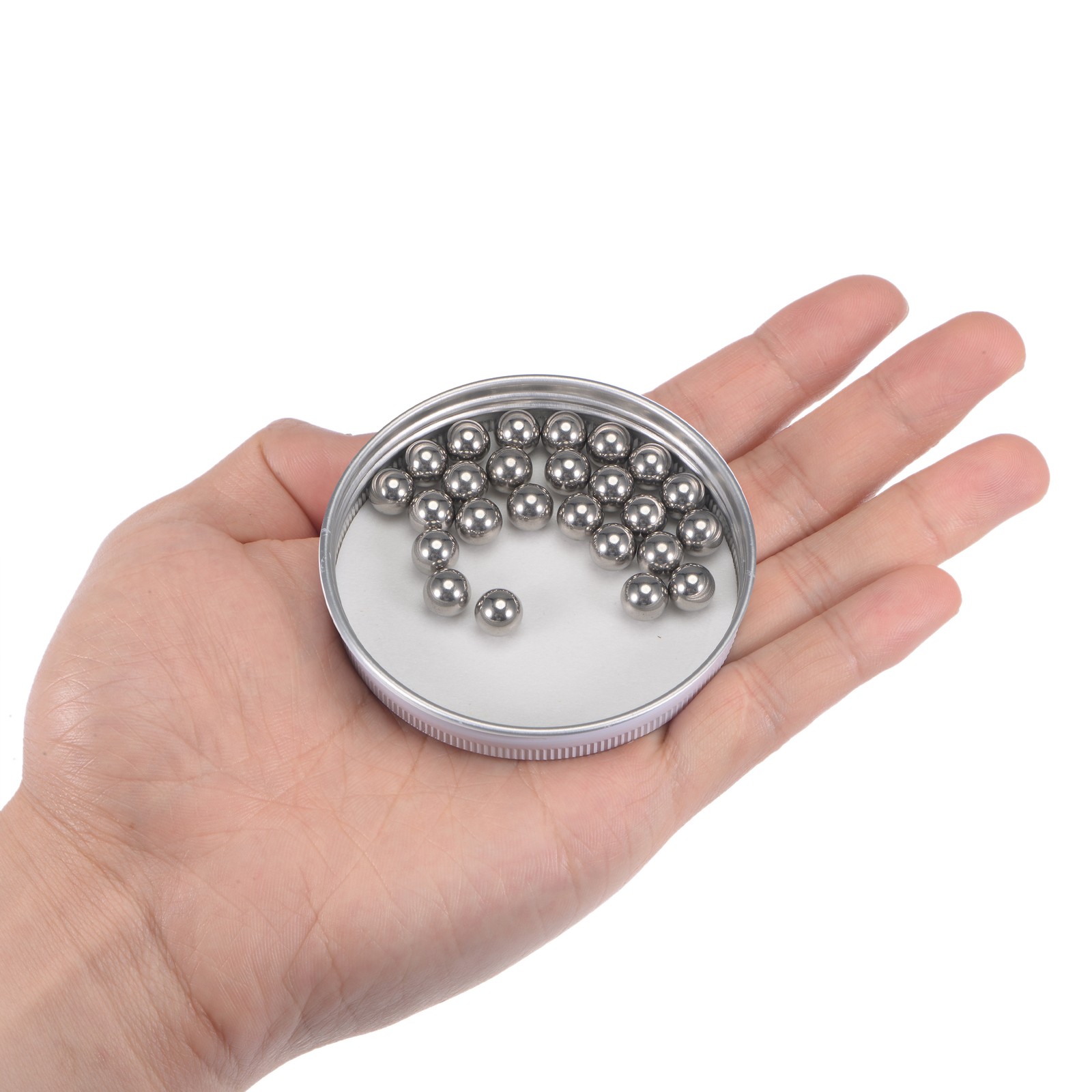 25Pcs 8mm Bearing Balls,Precision Balls 304 Stainless Steel,G100