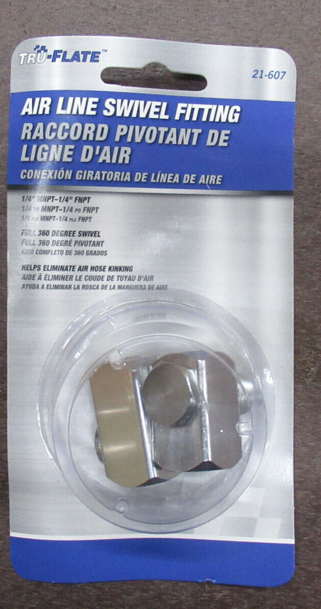 TRU-FLARE 21-607 AIR LINE SWIVEL FITTING