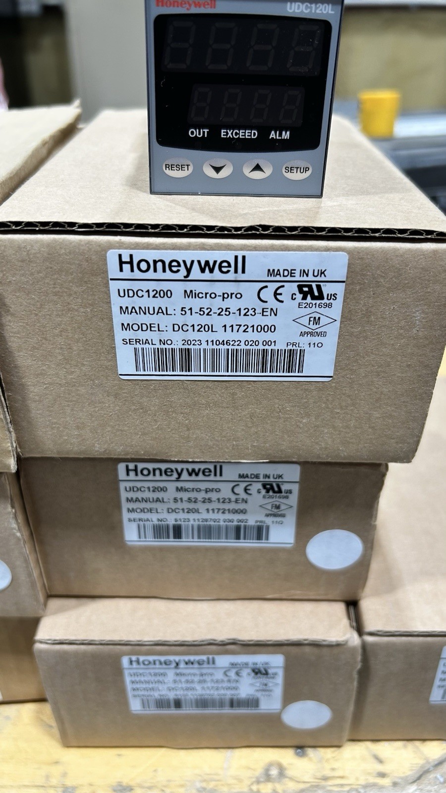 Honeywell UDC micro pro temp controller