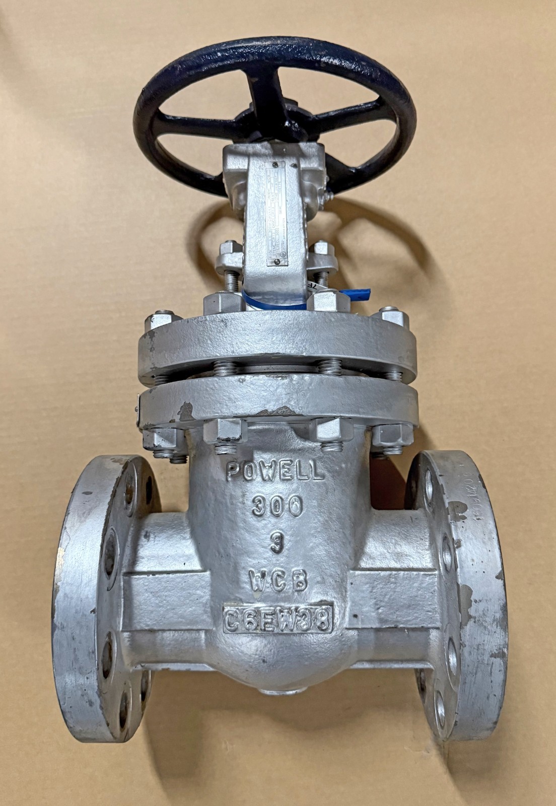 POWELL 3″ Class 300 CR13 HF 316 STAINLESS STEEL BALL VALVE WC8 WCB B16.34