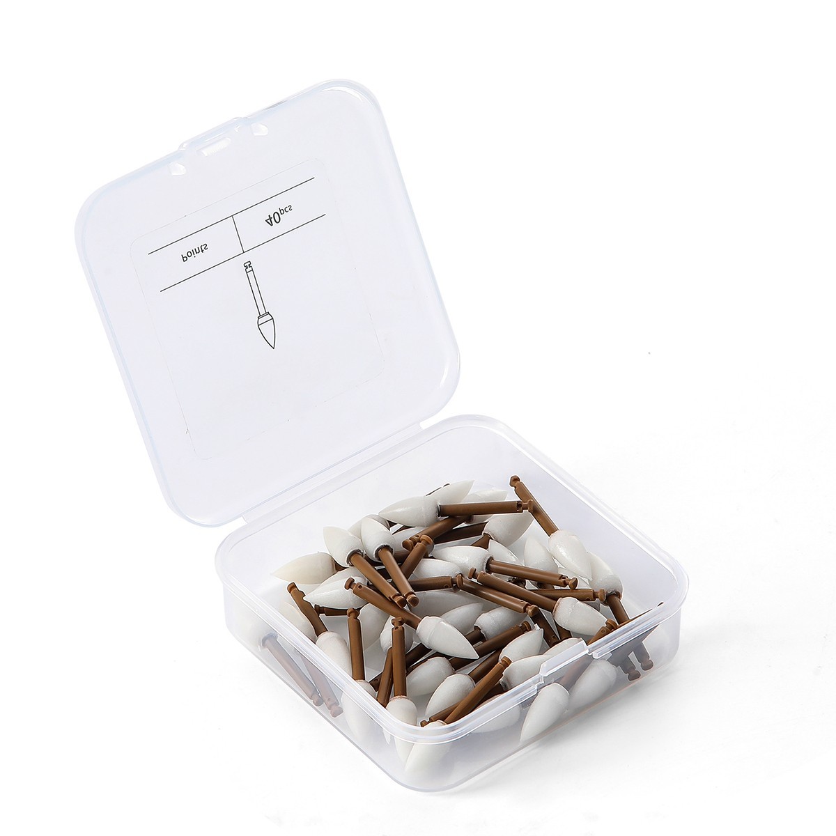 40pcs Dental Finishing Finisher Points Composite RA Polishing Polisher AZDENT