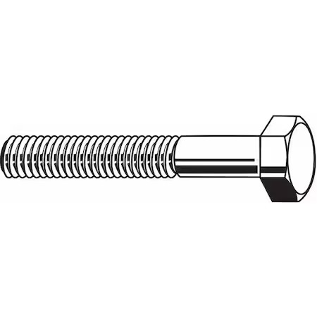 Zoro Select U04100.062.0600 Grade 8, 5/8″-11 Hex Head Cap Screw, Black Oxide,