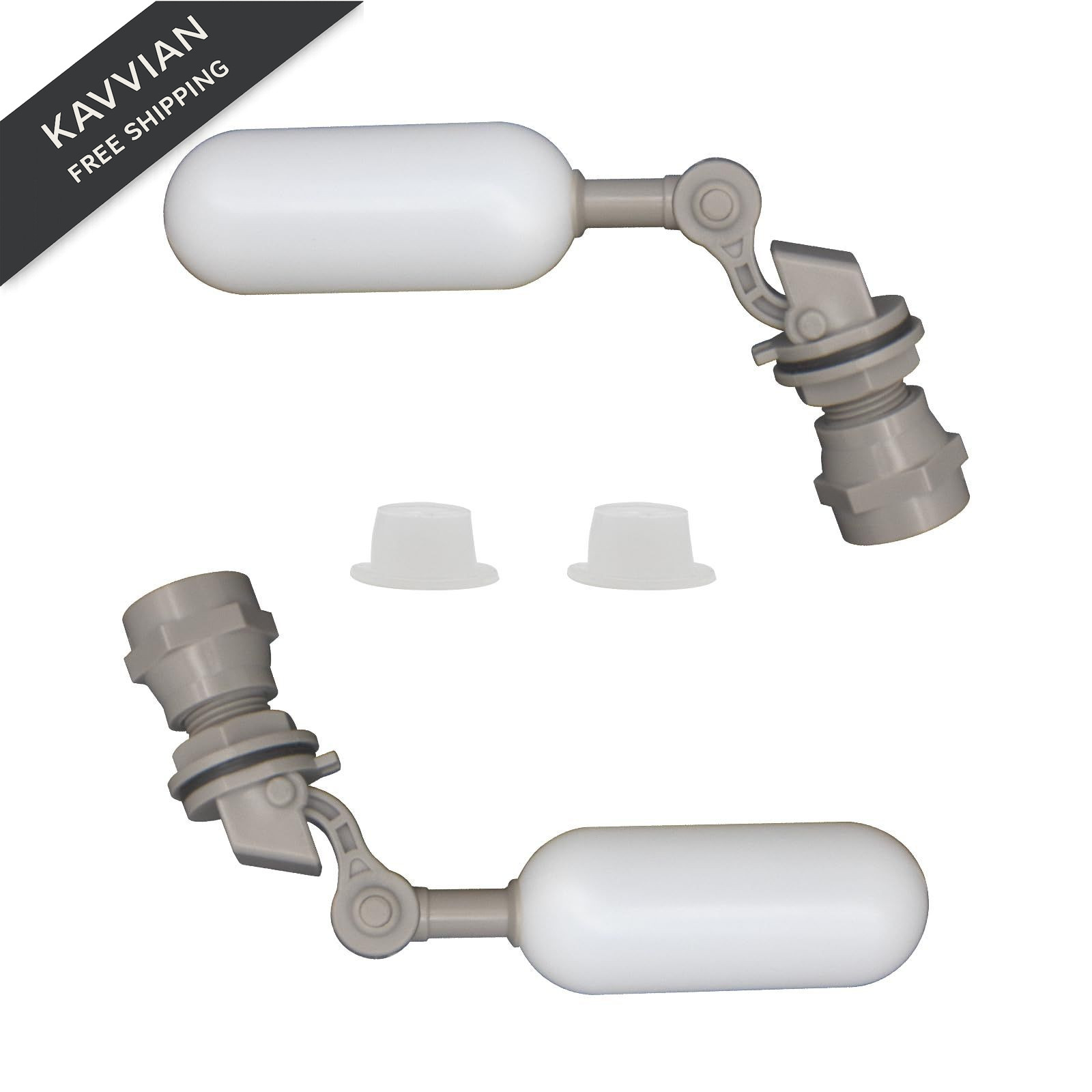 MARKERELE 2PCS 1/2 6.1 inches (W) x 7.87 (L) x 1.57 (H), Gray