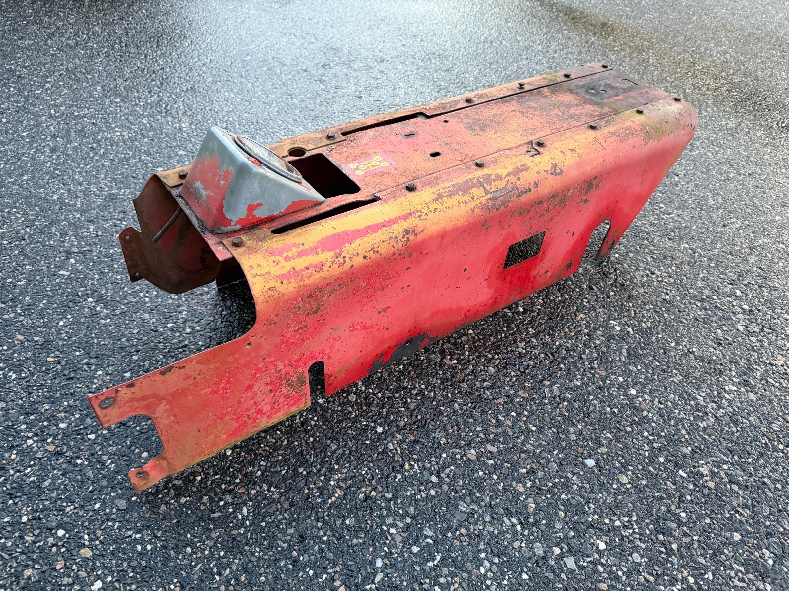 Massey Harris 333 444 Hydraulic Control Cover & Tachometer
