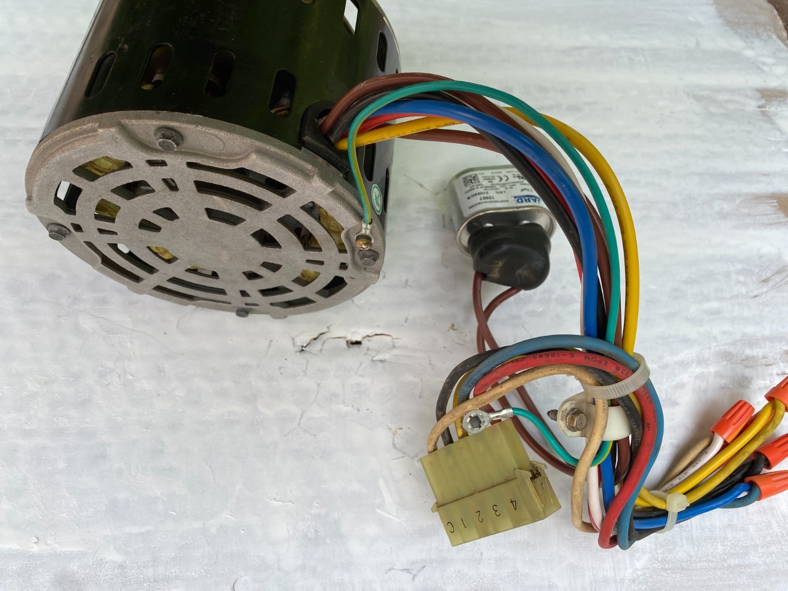 Furnace Blower Motor-Broad Ocean Y7L623C546S and 7.5 uF Capacitor