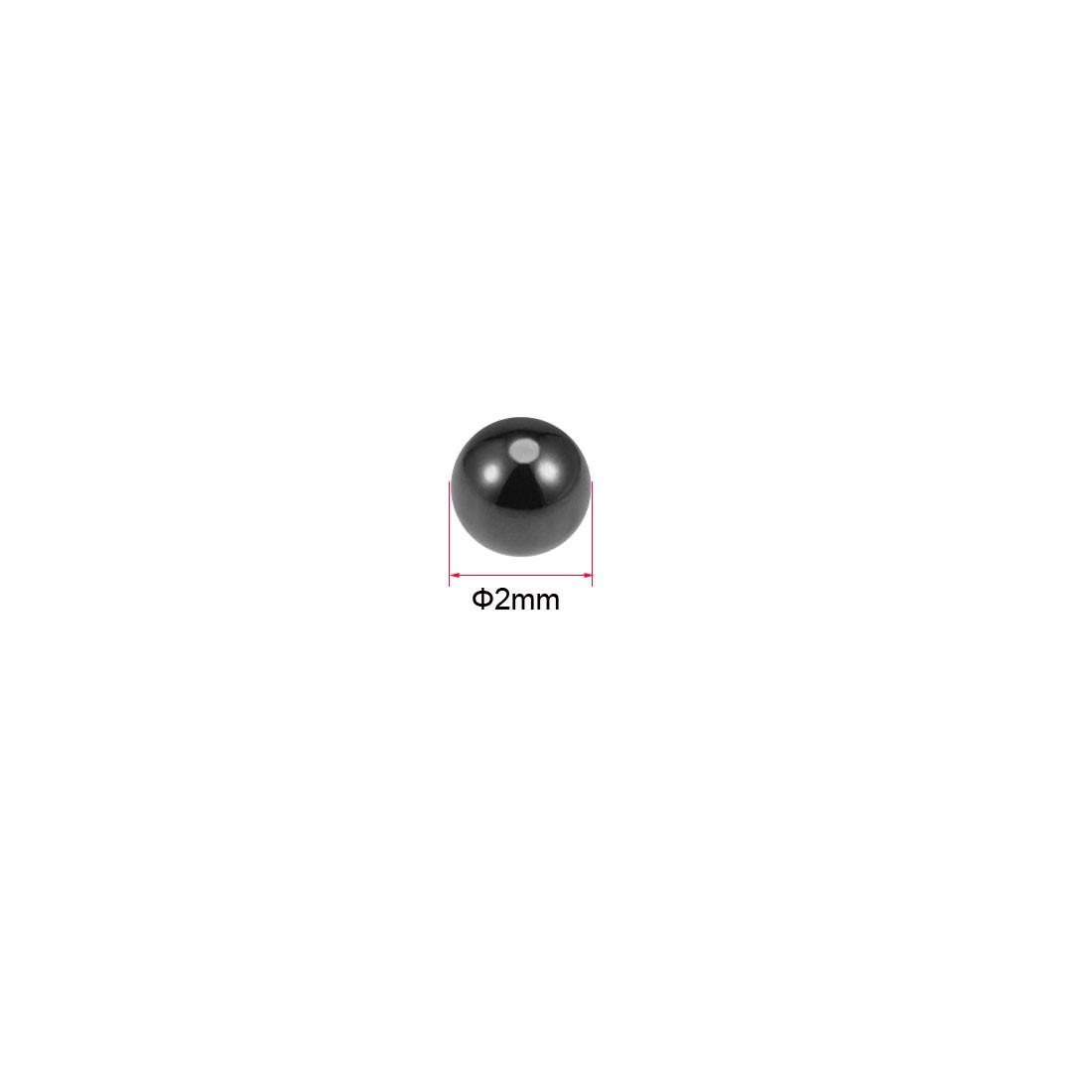 2mm Ceramic Bearing Balls Si3N4 Silicon Nitride Ball G5 Precision 25pcs