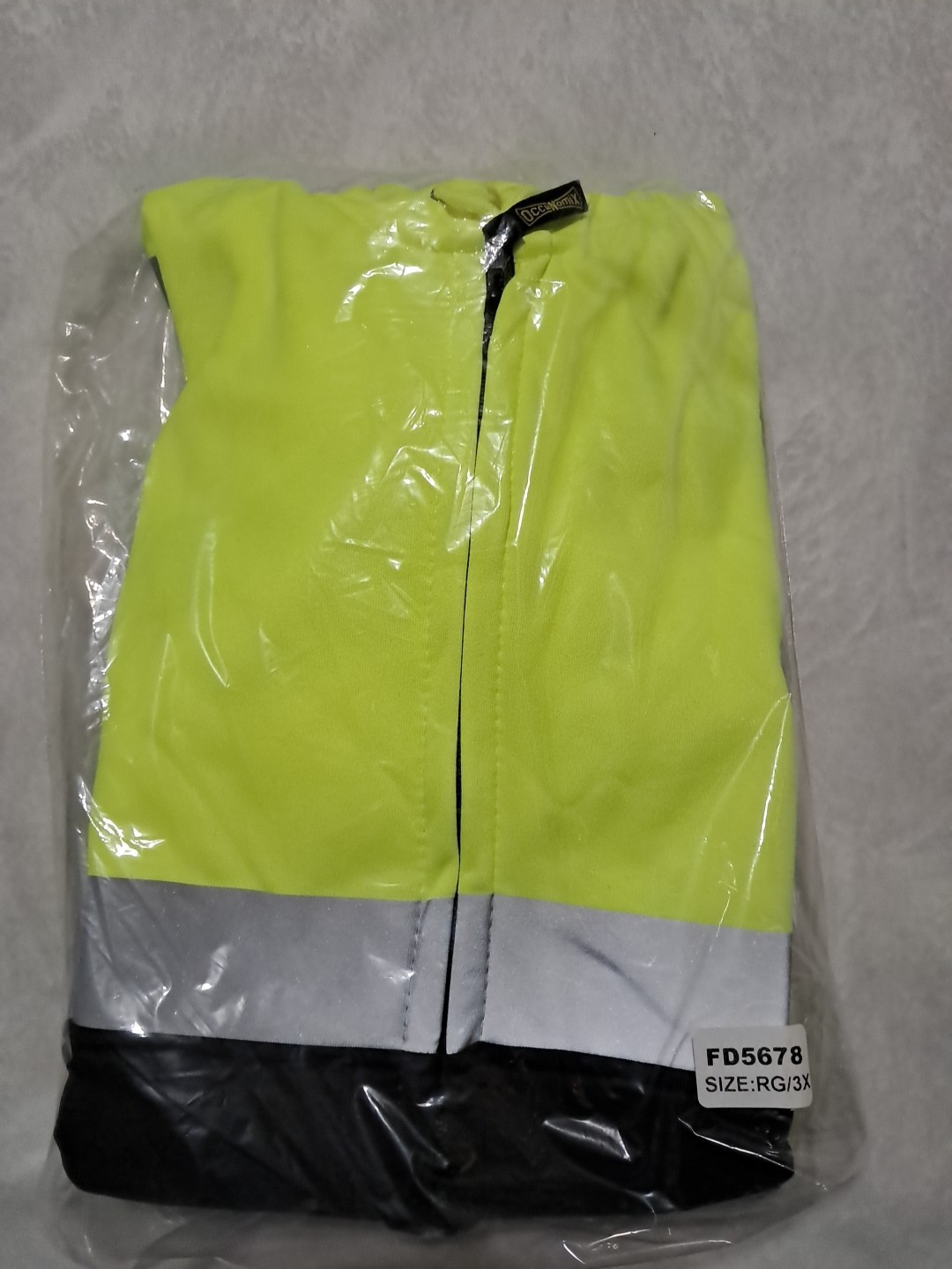 Fedex OCCUNOMIX HOODED SWEATSHIRT – 3X – ANSI CLASS 3 – LUX-HZSWTBX-Y3X