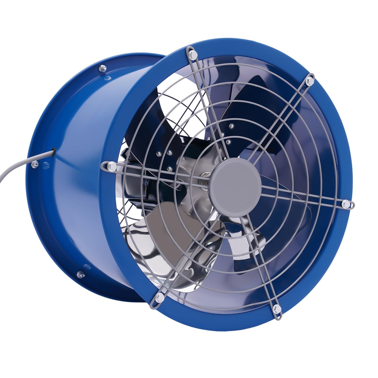 16 Inches Axial Fan Silent 1420 Rpm For Spray Booth Paint Fumes Exhaust 370W