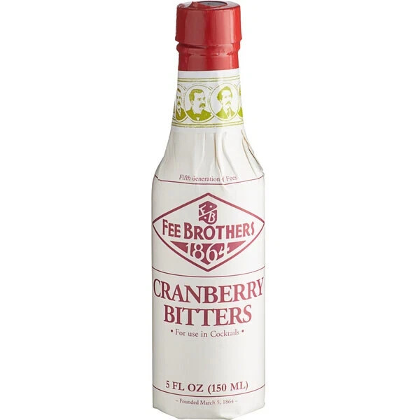 Fee Bros CRANBERRY Aromatic BITTERS Cocktail Flavoring 5 Oz *FREE SHIP*