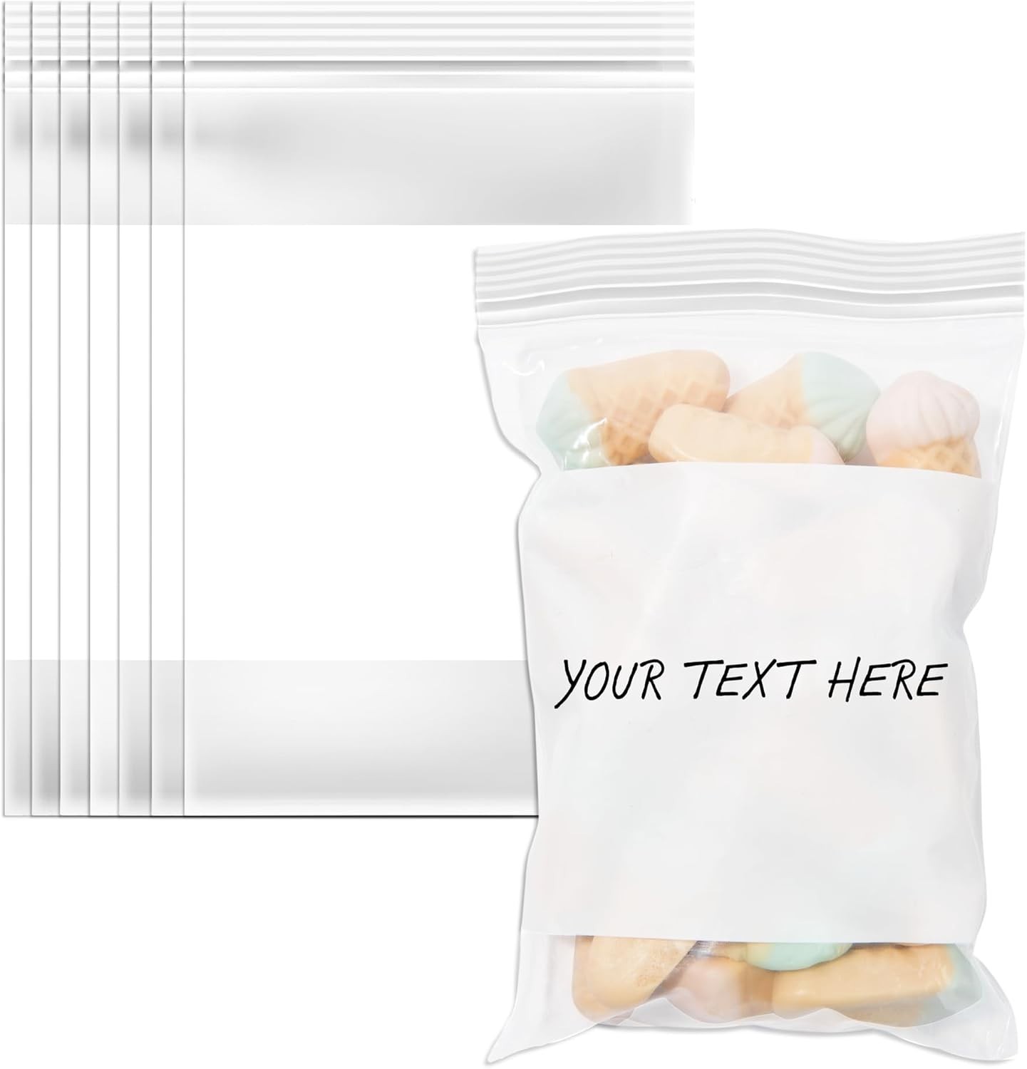 Spartan Industrial 4″ x 6″ Reclosable Zip Bags – 1,000 Count – Clear Poly Plasti