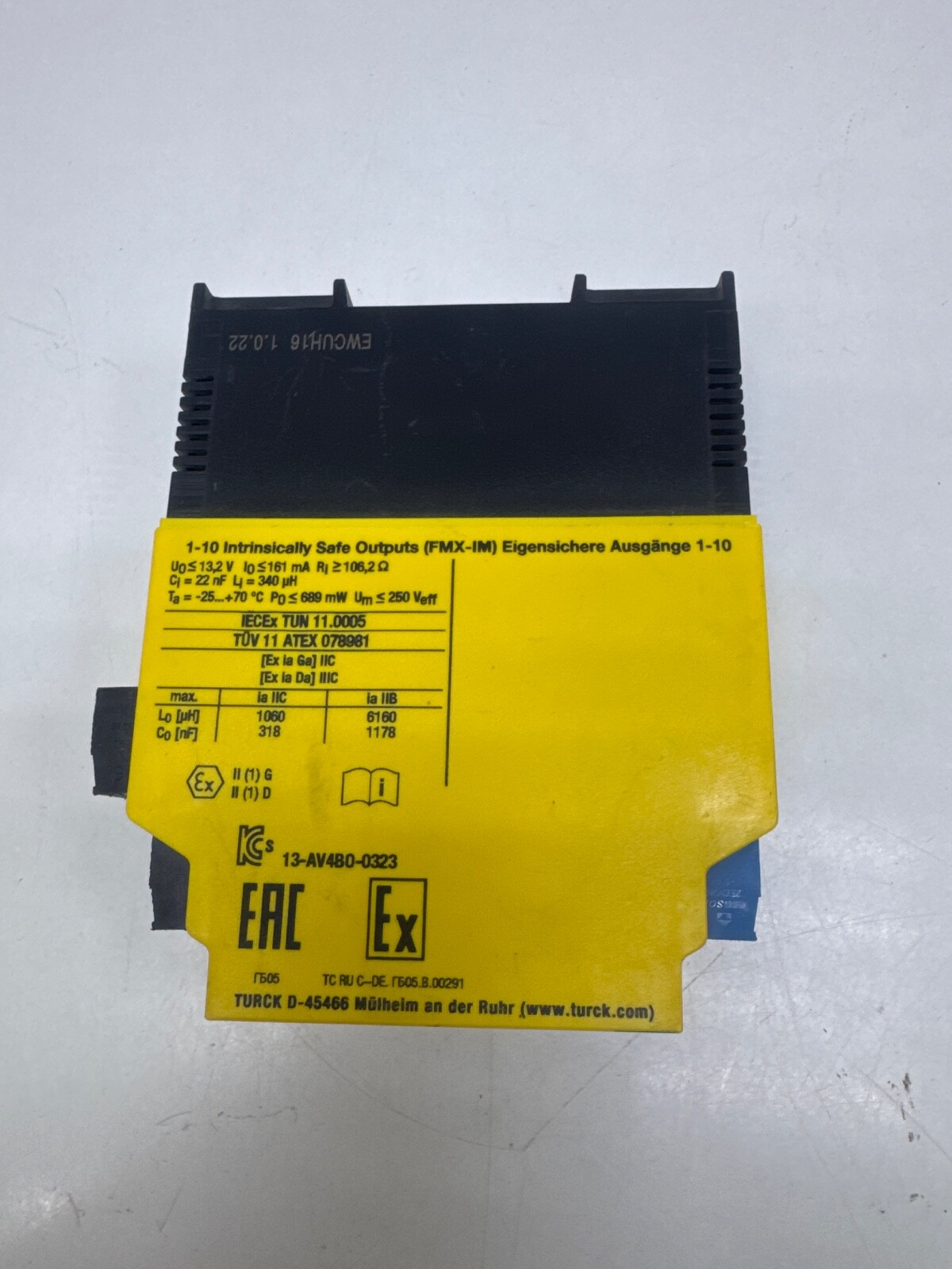 TURCK FMX-IM-3UR38X Processor Unit