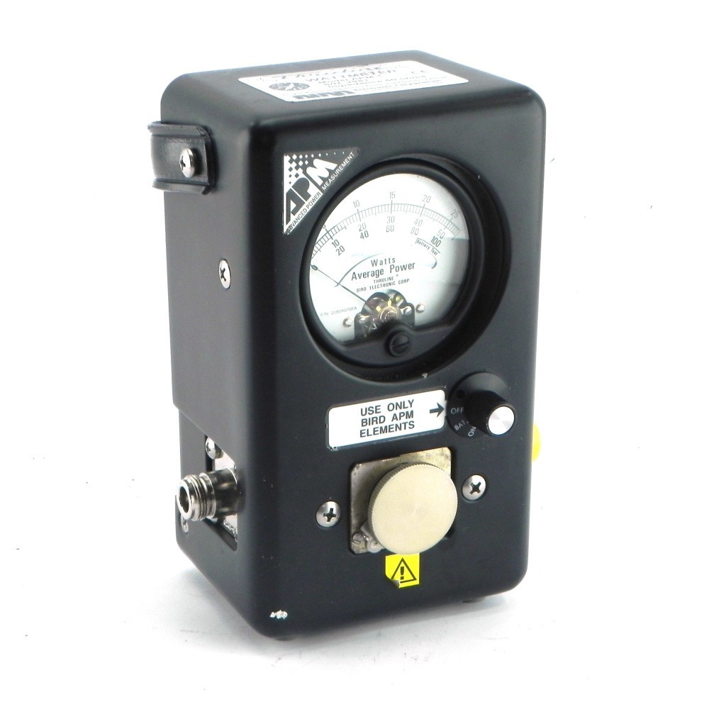 Bird APM-16 – Navy Case, APM-100C/E, APM-5C/E 50-Ohm Wattmeter