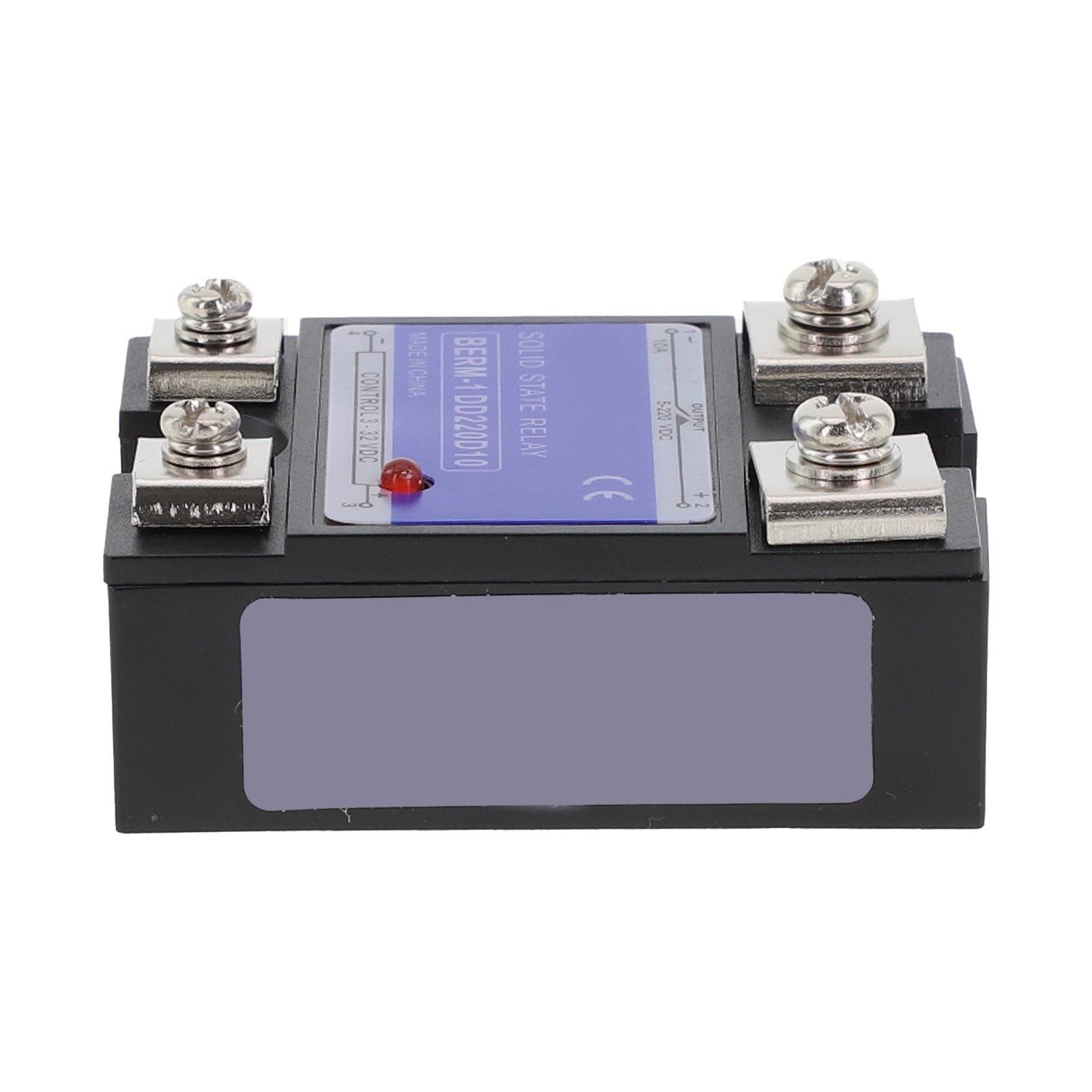 Long Service Life Single Phase Solid State Relay 10A~120A 3 32VDC 5 200VDC