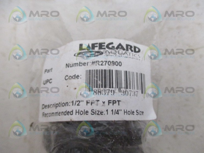 LIFEGUARD R270900 DOUBLE THREADED BULKHEAD 1/2″ NSMP