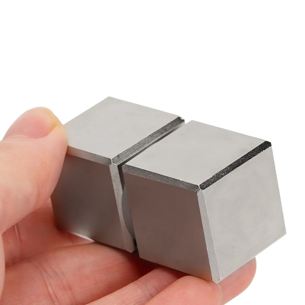 2PC 1″x1″x1″ Large Neodymium Magnets Super Strong Rare Earth Block Magnet w/ Box