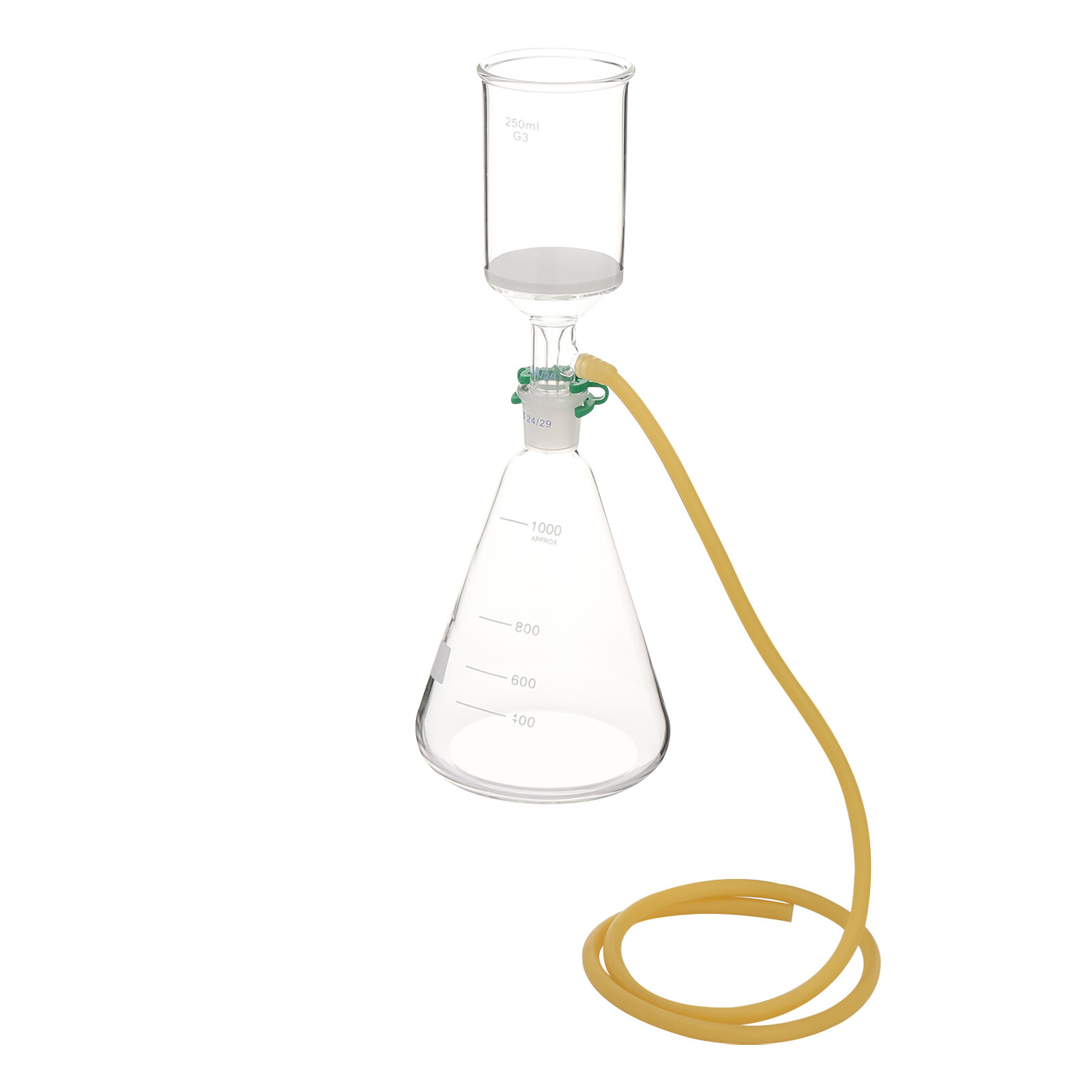 1000ml Buchner Funnel Filter Kit Sand Core Vacuum Filtration Apparatus