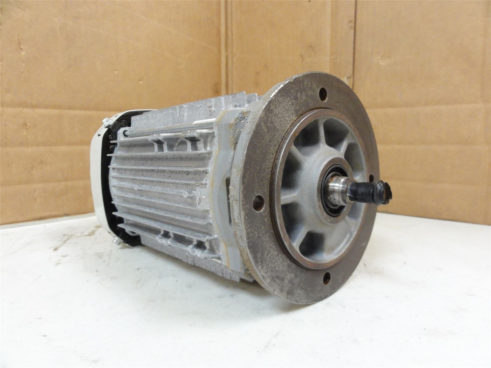 255119 Used; SEW DRN80M4/FG/AL Motor; 1HP; 230/460VAC; 1751RPM; 3PH; 60HZ