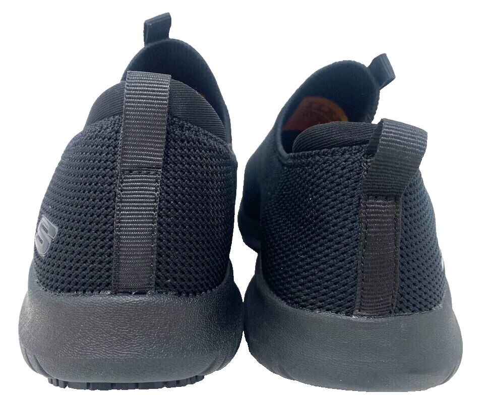 Skechers Women’s Work Slip Resistant Ultra Flex Slip On Shoes Blk Size:6.5 119F