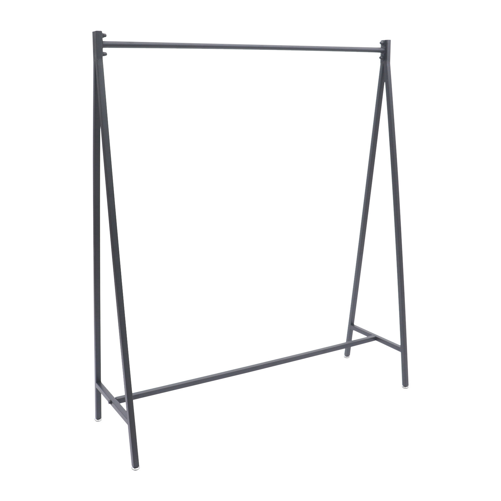 Black Metal Clothes Rack Garment Hanger Clothes Display Stand For Clothing Store